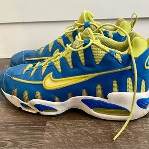 Nike air max sprite sore blue and cyber lime vault nine men’s shoes 429749–401